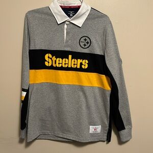 Tommy Hilfiger, Pittsburgh Steeler’s sweatshirt